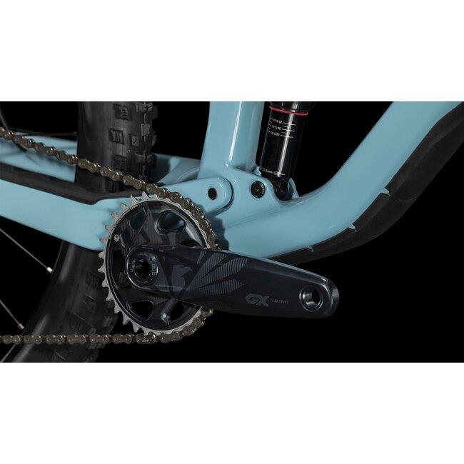 Cube  Stereo One44 C62 Pro Mayablue/black MTB 29 inch Blauw 12V