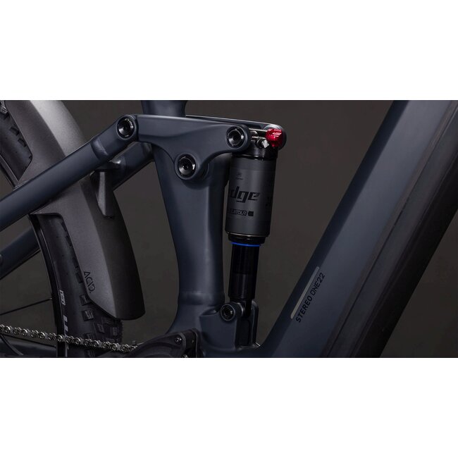 Cube  Stereo Hybrid One22 Pro 600 Night/chrome MTB 29 inch Zwart 10V