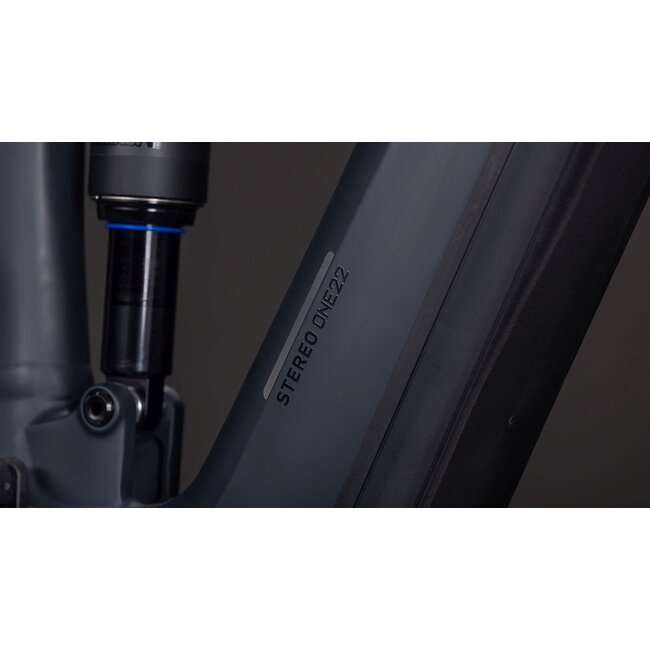 Cube  Stereo Hybrid One22 Pro 600 Night/chrome MTB 29 inch Zwart 10V