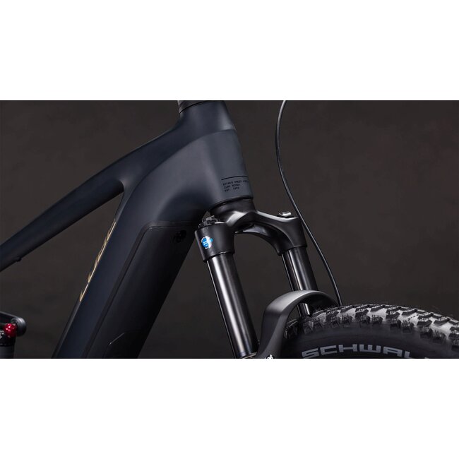 Cube  Stereo Hybrid One22 Pro 800 Night/chrome MTB 29 inch Zwart 10V