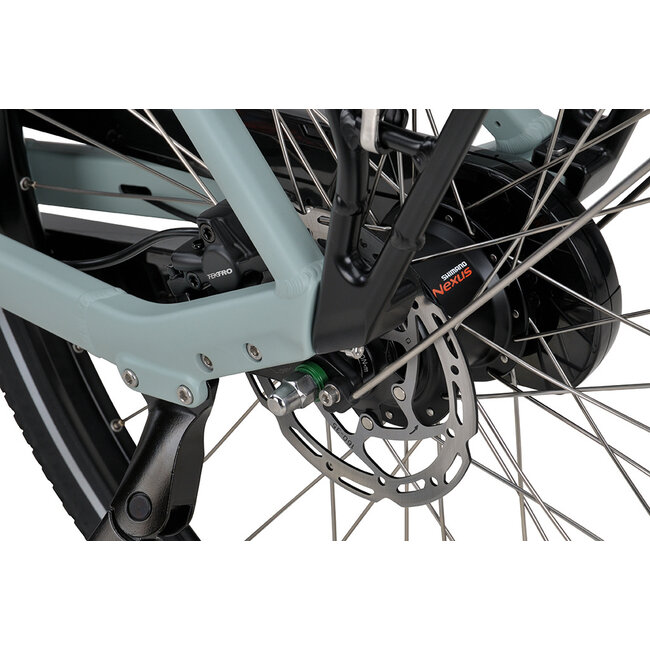 Batavus  Batavus Altura CP Plus Flex accu Dames 7 Grey Turquoise matt