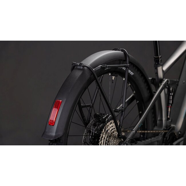 Cube  Stereo Hybrid One22 Race 800 Fe Slabgrey/chrome MTB 29 inch Grijs 12V