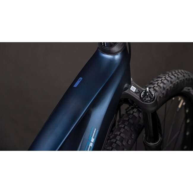 Cube  Stereo Hybrid One22 SLX 800 Indigoblue/blue MTB 29 inch Blauw 12V