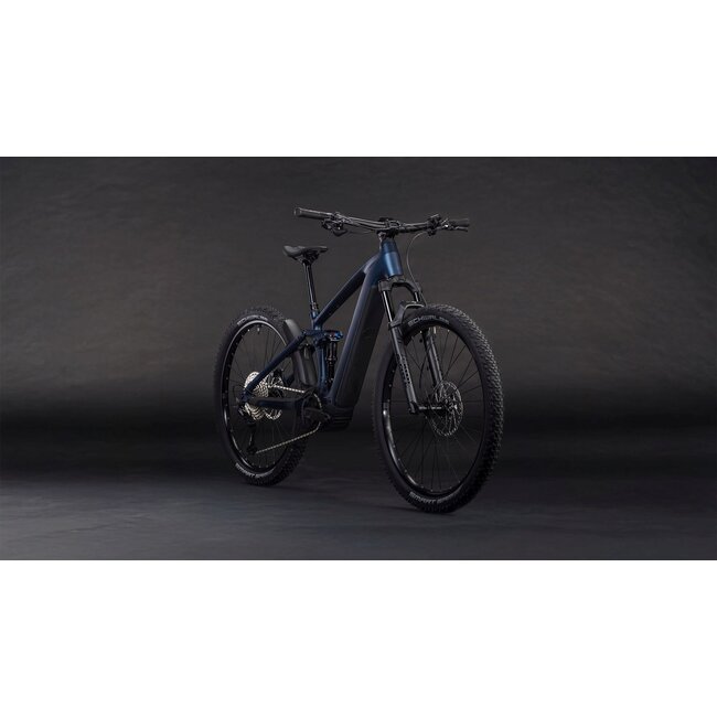 Cube  Stereo Hybrid One22 SLX 800 Indigoblue/blue MTB 29 inch Blauw 12V
