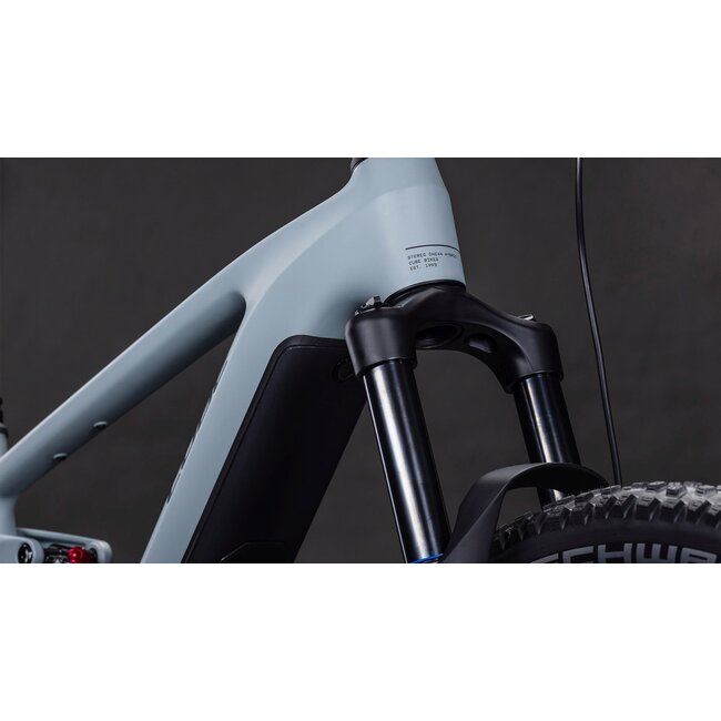 Cube  Stereo Hybrid One44 Pro 800 Vulcan/orange MTB 27.5 inch Grijs 12V