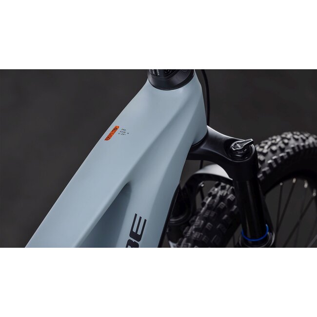 Cube  Stereo Hybrid One44 Pro 800 Vulcan/orange MTB 29 inch Grijs 12V