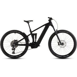 Cube  Stereo Hybrid One44 Ex 800 Blackline MTB 29 inch Zwart 12V