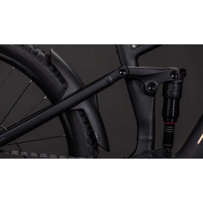 Cube  Stereo Hybrid One44 Ex 800 Blackline MTB 29 inch Zwart 12V