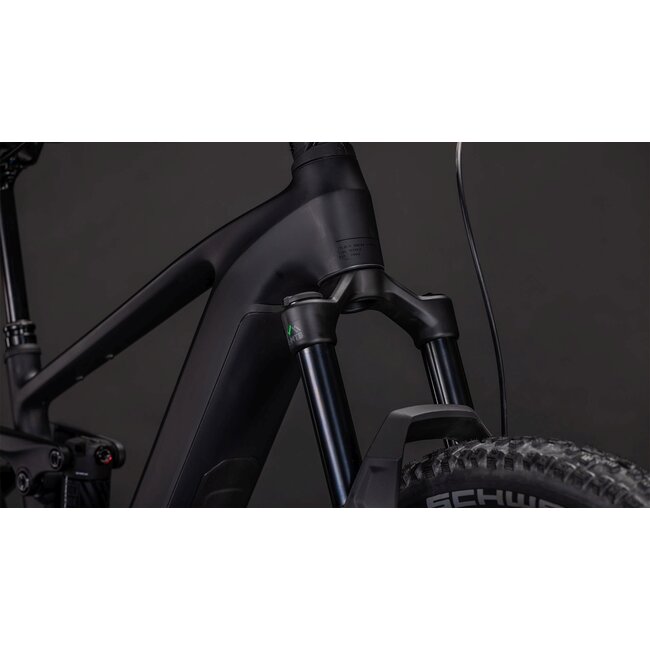 Cube  Stereo Hybrid One44 Ex 800 Blackline MTB 29 inch Zwart 12V