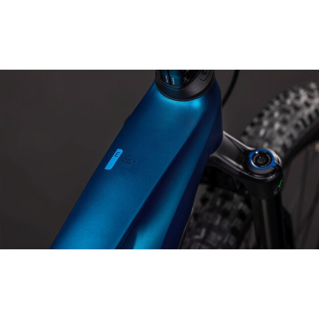 Cube  Stereo Hybrid One44 Ex 800 Electricblue/blue MTB 29 inch Blauw 12V