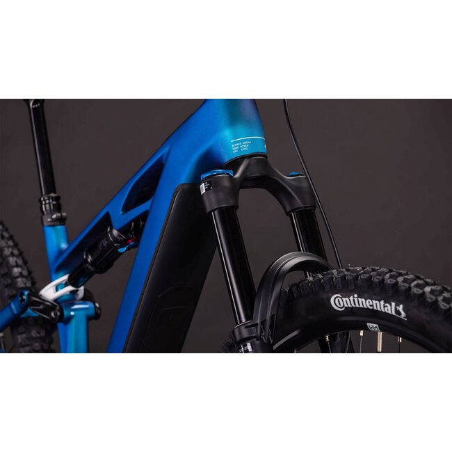 Cube  Stereo Hybrid One44 Hpc SLX 800 Nebula/white MTB 27.5 inch Paars 12V