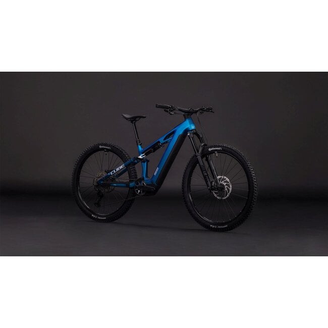 Cube  Stereo Hybrid One44 Hpc SLX 800 Nebula/white MTB 29 inch Paars 12V