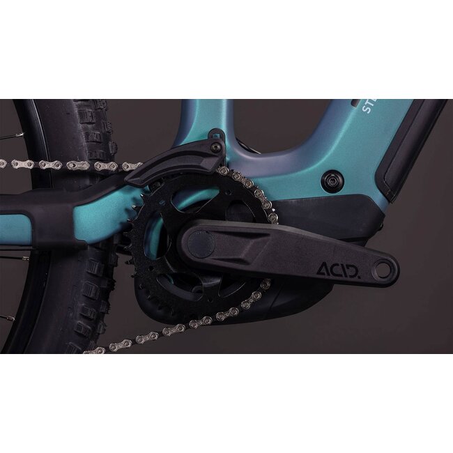 Cube  Stereo Hybrid One44 Hpc Race 800 Smaragdgrey/prism MTB 29 inch Grijs 12V