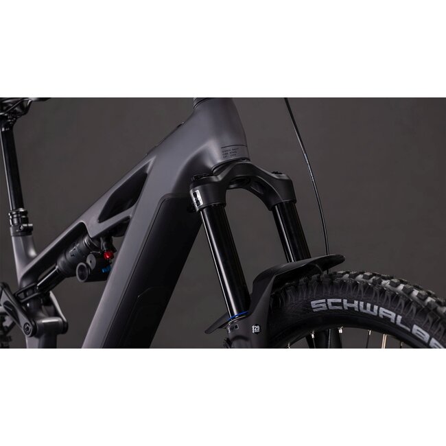Cube  Stereo Hybrid One77 Hpc Race 800 Irongrey/black MTB 29 inch Grijs 12V
