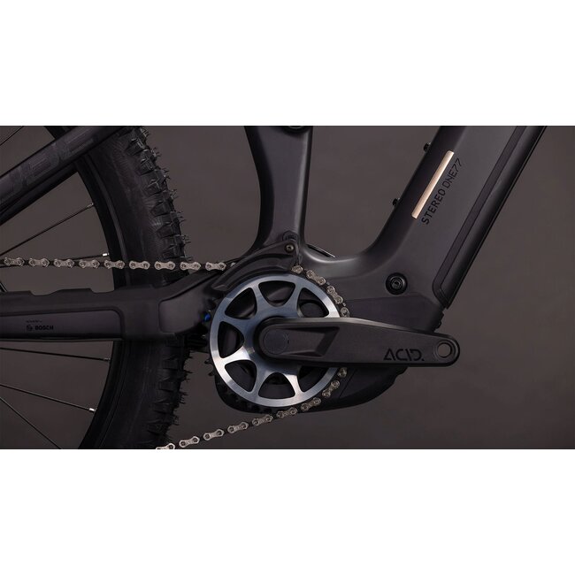 Cube  Stereo Hybrid One77 Hpc SLX 800 Blackline MTB 29 inch Zwart 12V