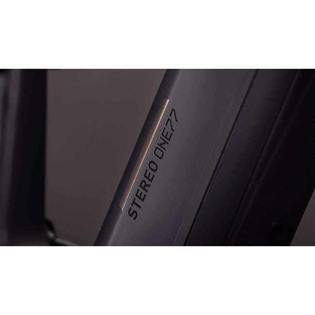 Cube  Stereo Hybrid One77 Hpc SLX 800 Blackline MTB 29 inch Zwart 12V