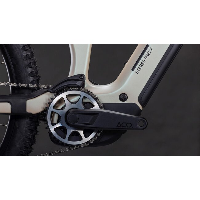 Cube  Stereo Hybrid One77 Hpc SLX 800 Glintsand/black MTB 29 inch Bruin 12V