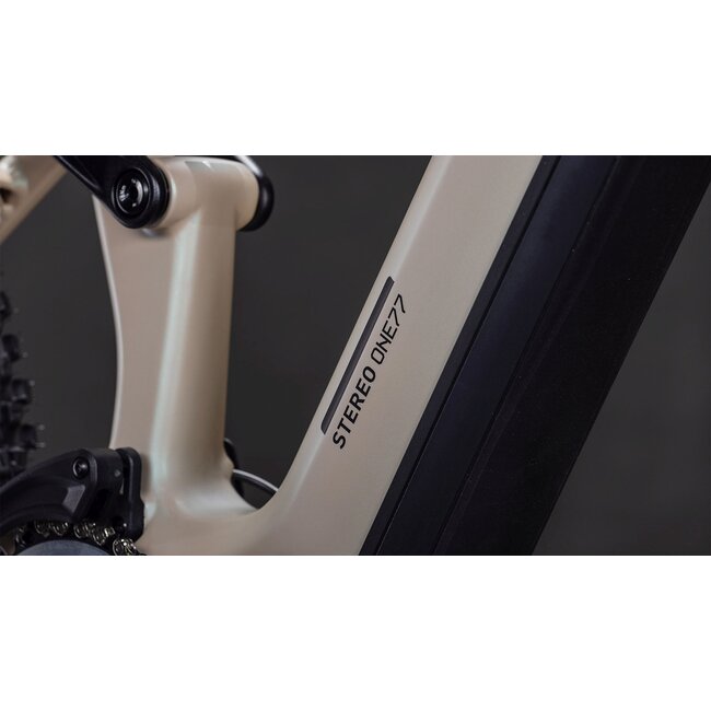 Cube  Stereo Hybrid One77 Hpc SLX 800 Glintsand/black MTB 29 inch Bruin 12V
