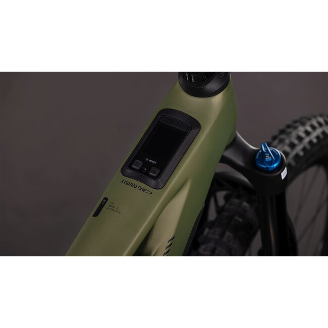 Cube  Stereo Hybrid One77 Hpc Tm 800 Reedgreen/matrix MTB 29 inch Groen 12V