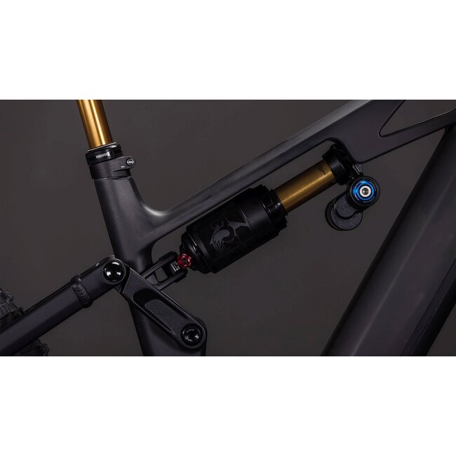 Cube  Stereo Hybrid One77 Hpc At 800 Carbon/gold MTB 29 inch Zwart 12V