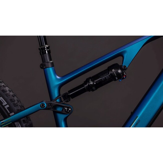 Cube  Ams Hybrid One44 C68x SLX 400x Nebula/black MTB 29 inch Paars 12V