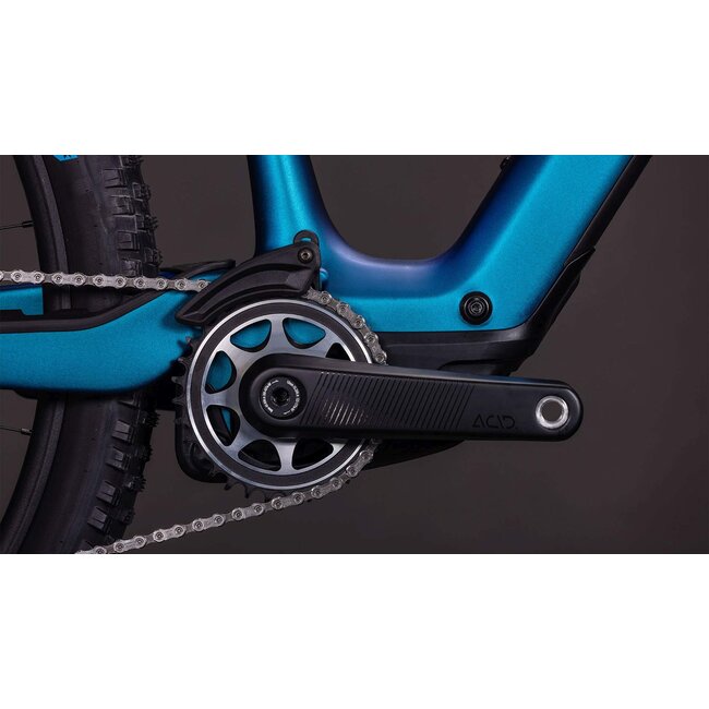 Cube  Ams Hybrid One44 C68x SLX 400x Nebula/black MTB 29 inch Paars 12V