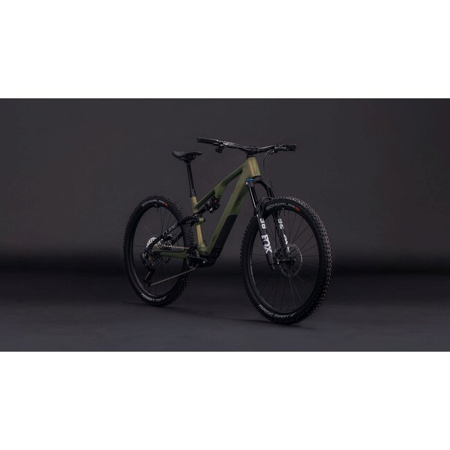 Cube  Ams Hybrid One44 C68x Tm 400x Reedgreen/matrix MTB 29 inch Groen 12V
