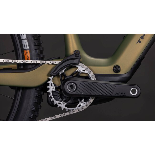 Cube  Ams Hybrid One44 C68x Tm 400x Reedgreen/matrix MTB 29 inch Groen 12V