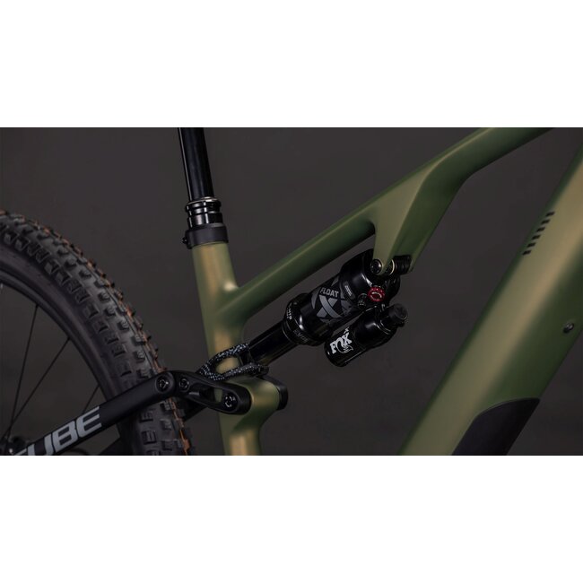 Cube  Ams Hybrid One44 C68x Tm 400x Reedgreen/matrix MTB 29 inch Groen 12V