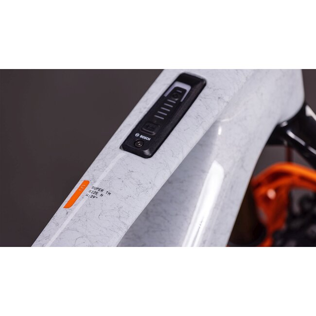 Cube  Ams Hybrid One44 C68x Super Tm 400x Foggrey/fibre MTB 29 inch Grijs 12V