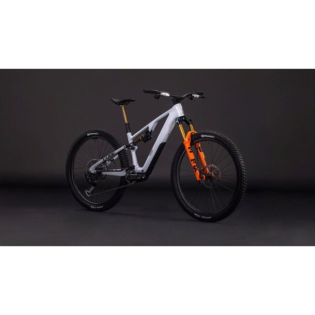 Cube  Ams Hybrid One44 C68x Super Tm 400x Foggrey/fibre MTB 29 inch Grijs 12V