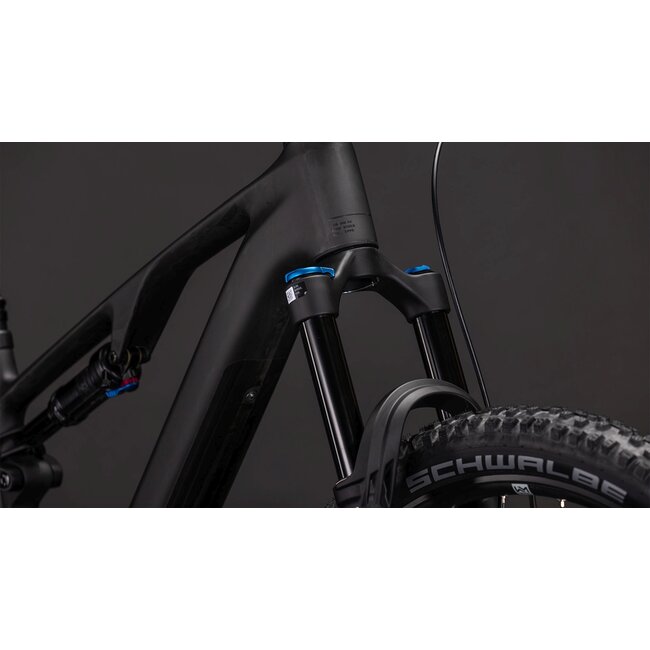 Cube  Ams Hybrid One44 C62 Pro 400x Blackline MTB 29 inch Zwart 12V