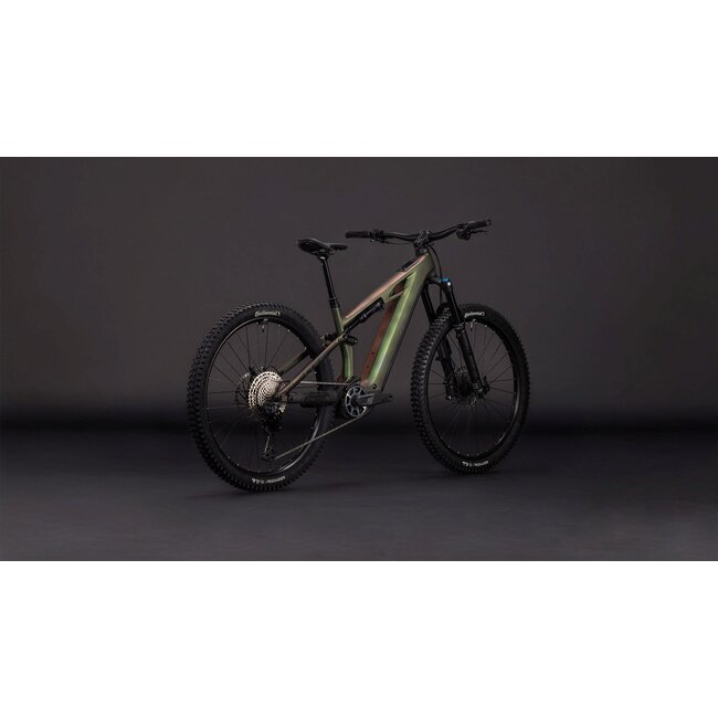 Cube  Stereo Hybrid One44 Hpc SLX Evo 800 Stellar/grey MTB 29 inch Groen 12V