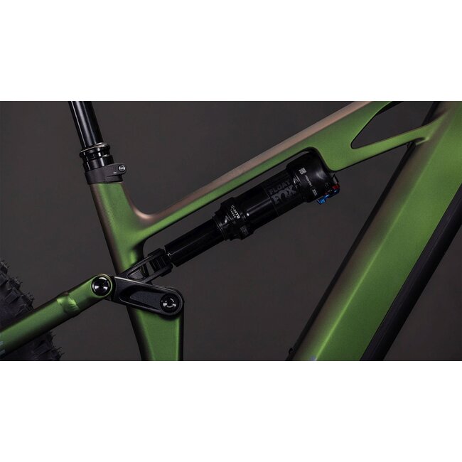 Cube  Stereo Hybrid One44 Hpc SLX Evo 800 Stellar/grey MTB 27.5 inch Groen 12V