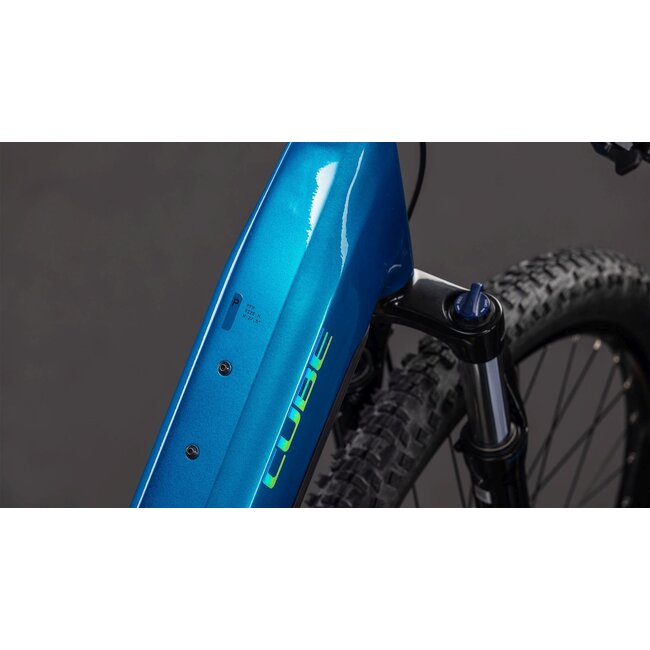 Cube  Reaction Hybrid Performance 600 Electricblue/dazzl MTB 27.5 inch Blauw 9V