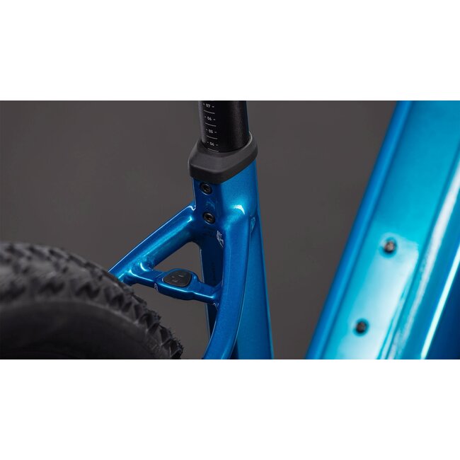 Cube  Reaction Hybrid Performance 600 Electricblue/dazzl MTB 27.5 inch Blauw 9V