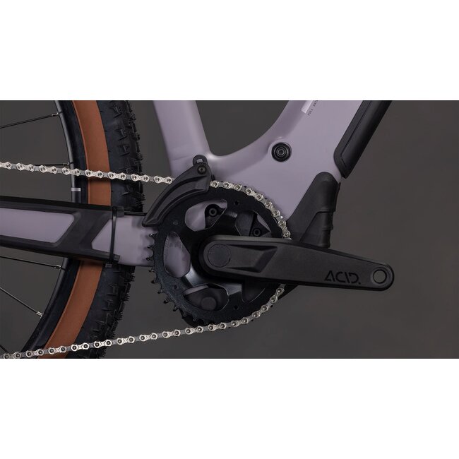 Cube  Reaction Hybrid Performance 600 Plumgrey/black MTB 27.5 inch Grijs 9V