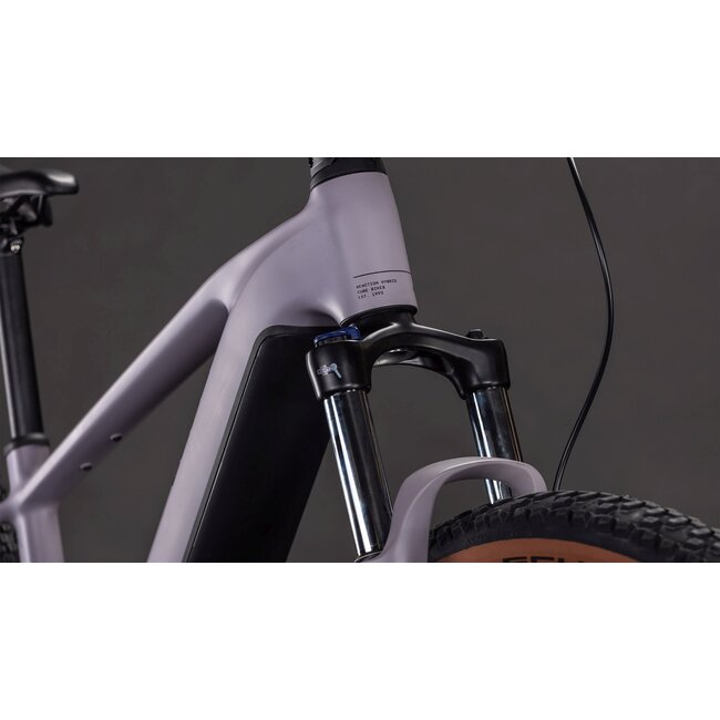 Cube  Reaction Hybrid Performance 600 Plumgrey/black MTB 27.5 inch Grijs 9V