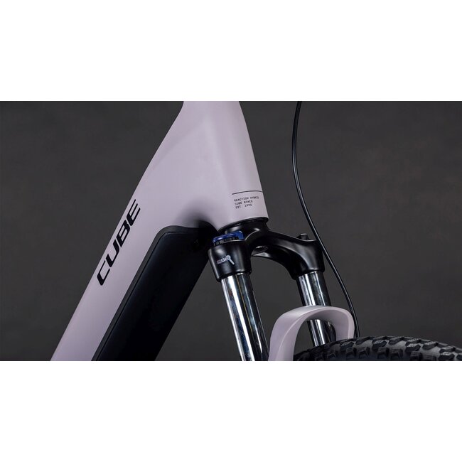 Cube  Reaction Hybrid Performance 600 Plumgrey/black MTB 27.5 inch Grijs 9V