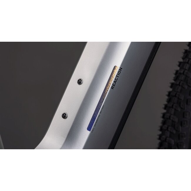 Cube  Reaction Hybrid One 600 Sleekgrey/prism MTB 27.5 inch Grijs 10V