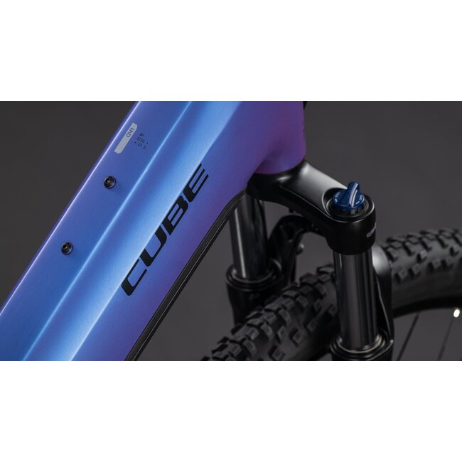 Cube  Reaction Hybrid One 800 Blueiris/reflect MTB 27.5 inch Blauw 10V