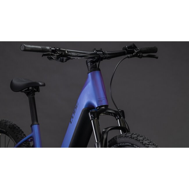 Cube  Reaction Hybrid One 800 Blueiris/reflect MTB 27.5 inch Blauw 10V