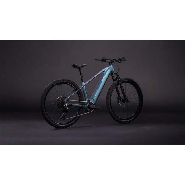 Cube  Reaction Hybrid Race 800 Polarlight/prism MTB 29 inch Blauw 12V