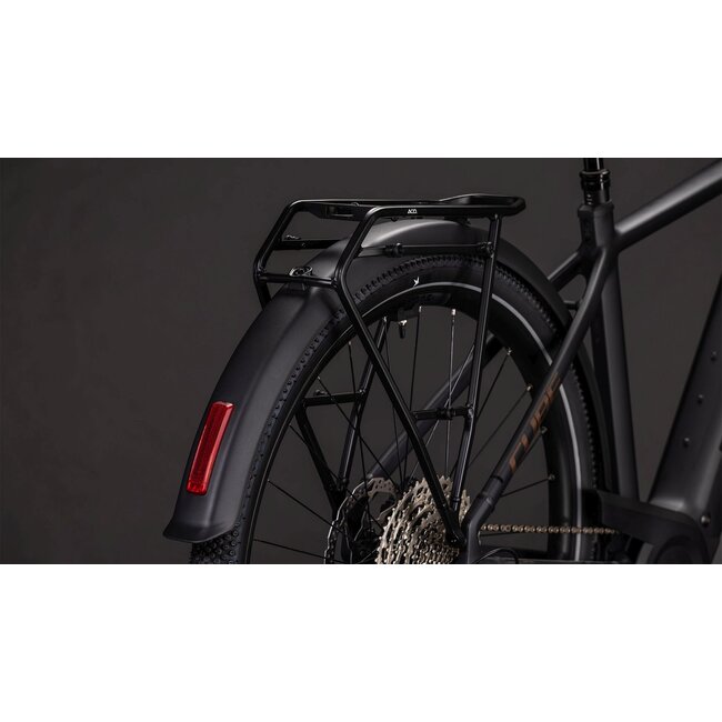 Cube  Nuride Hybrid SLX 800 Black/gold uni Zwart 12V