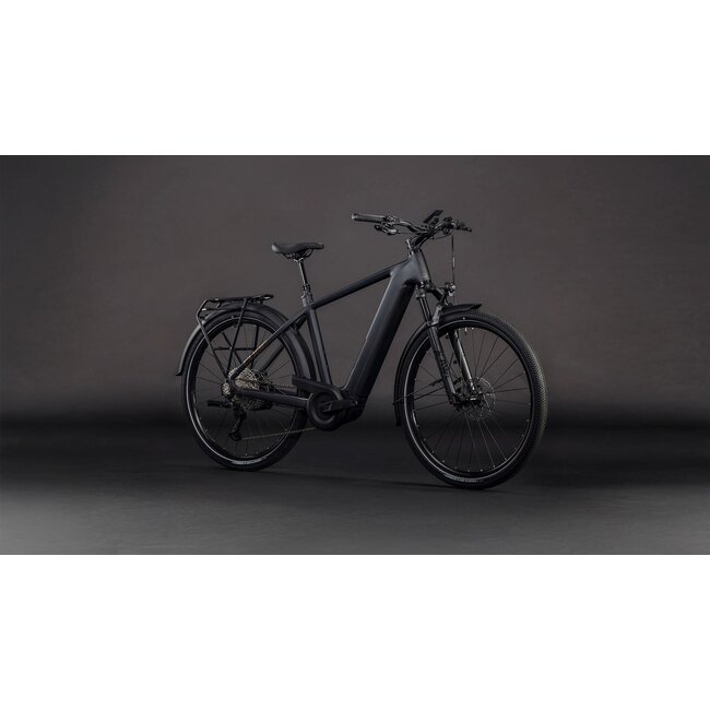 Cube  Nuride Hybrid SLX 800 Black/gold uni Zwart 12V