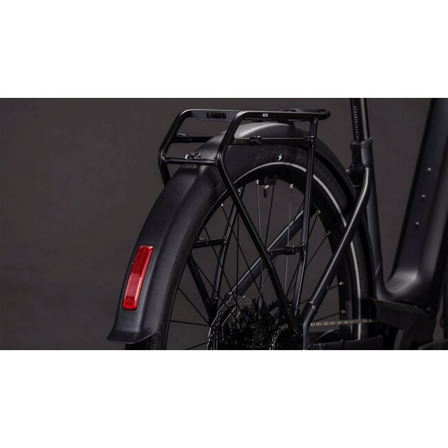 Cube  Touring Hybrid One 600 Coal/chrome uni Zwart 9V