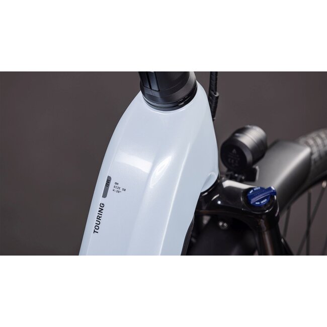 Cube  Touring Hybrid One 600 Glacier/reflex uni Wit 9V