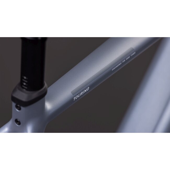 Cube  Touring Hybrid Pro 800 Pearlgrey/grey uni Grijs 11V