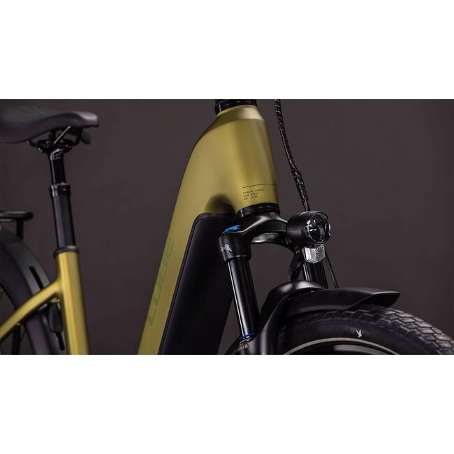 Cube  Touring Hybrid Pro 800 Goldenlime/black uni Goud 11V