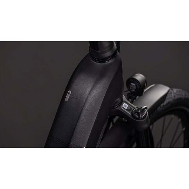 Cube  Kathmandu Hybrid SLX 800 Silverdust/chrome uni Zilver 12V